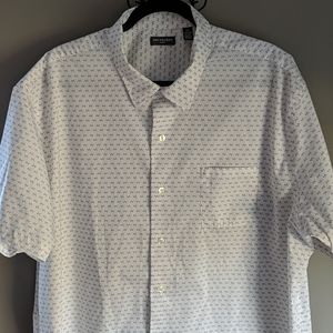 Van Heusen Short sleeve button front shirt.